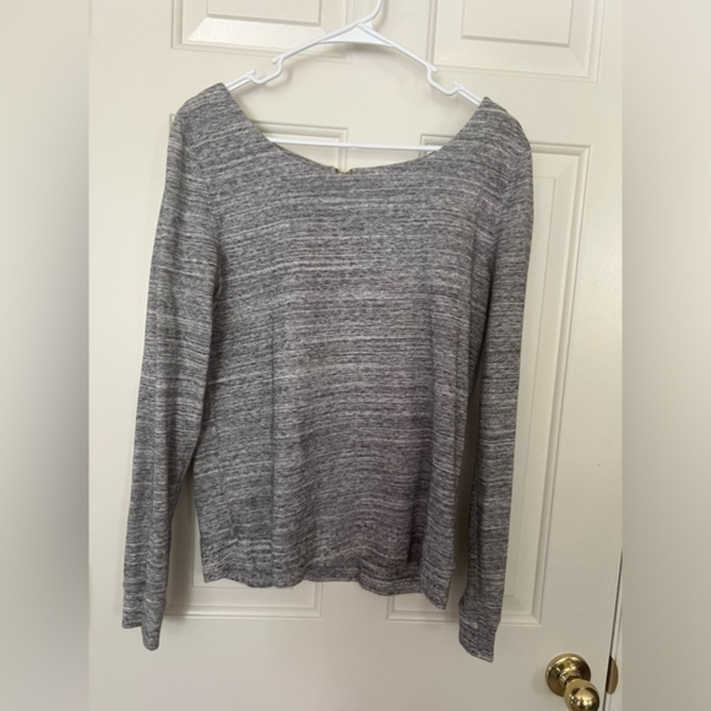 J.Crew women’s long sleeve sweater shirt, size medium
